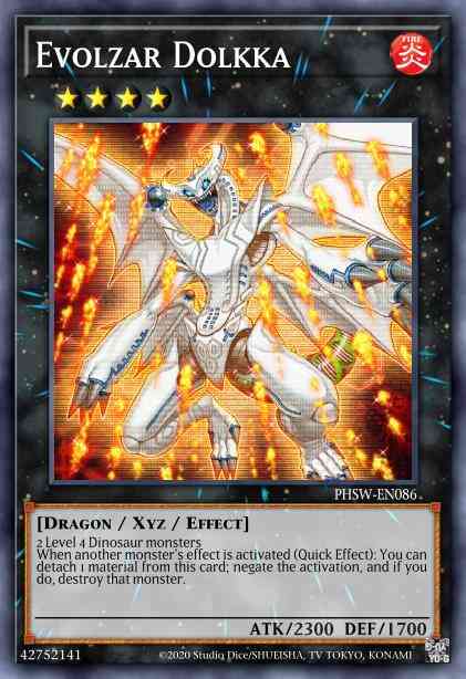 Evolzar Dolkka - PHSW-EN086 - Secret Rare - 1st Edition