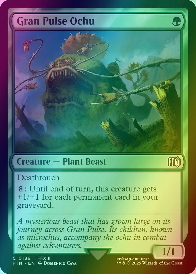 Gran Pulse Ochu [189] [FINAL FANTASY] [Foil]  Face to Face Games