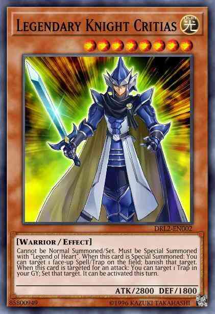 Legendary Knight Critias - DLCS-EN002 - Ultra Rare - 1st Edition
