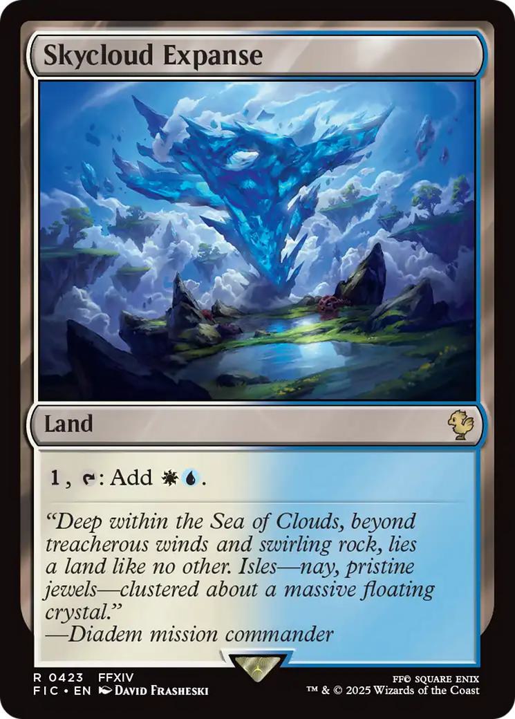 Skycloud Expanse [423] [FINAL FANTASY: Commander] [Non-Foil] – Face to Face  Games
