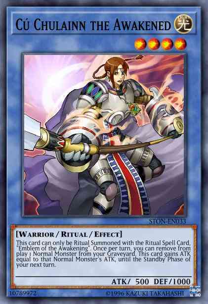 Cu Chulainn the Awakened - STON-EN033 - Common - Unlimited