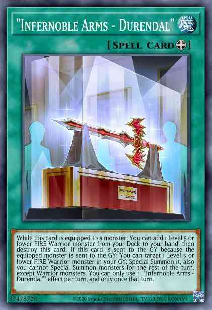 "Infernoble Arms - Durendal" - ROTD-EN053 - Ultra Rare - 1st Edition