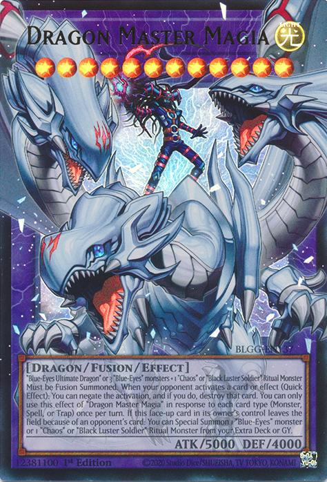 Dragon Master Magia - BLGG-EN137 - Ultra Rare - 1st Edition