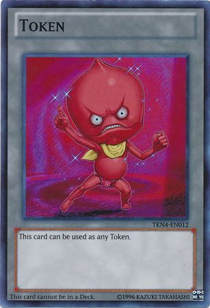 Token - Ojama - Red - TKN4-EN012 - Super Rare - Unlimited