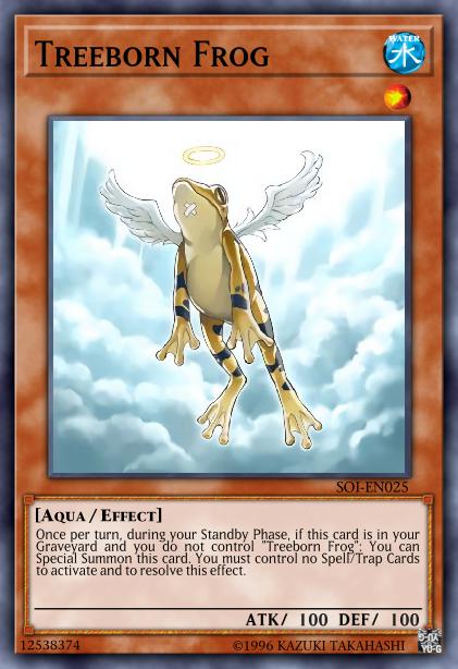 Treeborn Frog - BP01-EN012 - Rare - 1st Edition