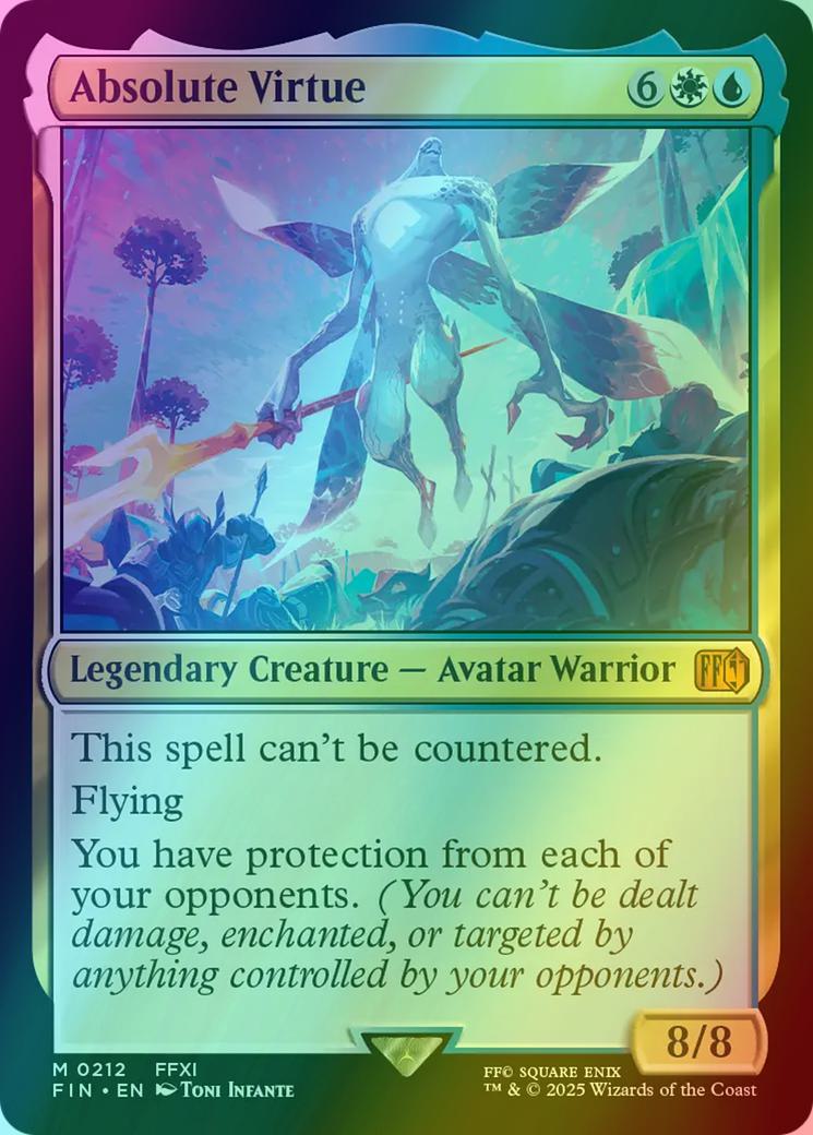 Absolute Virtue [212] [FINAL FANTASY] [Foil] – Face to Face Games