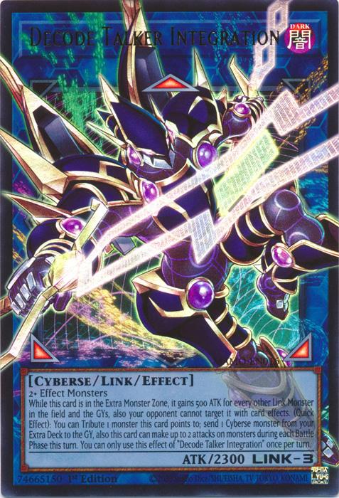 Decode Talker Integration - Extended Art - MAMO-EN016 - Ultra Rare - 1st Edition