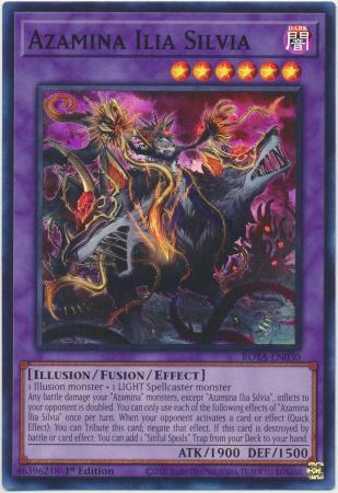 Azamina Ilia Silvia - ROTA-EN030 - Super Rare - 1st Edition