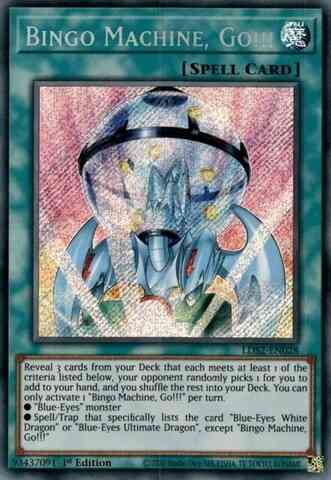 Bingo Machine Go!!! - LDS2-EN028 - Secret Rare - 1st Edition