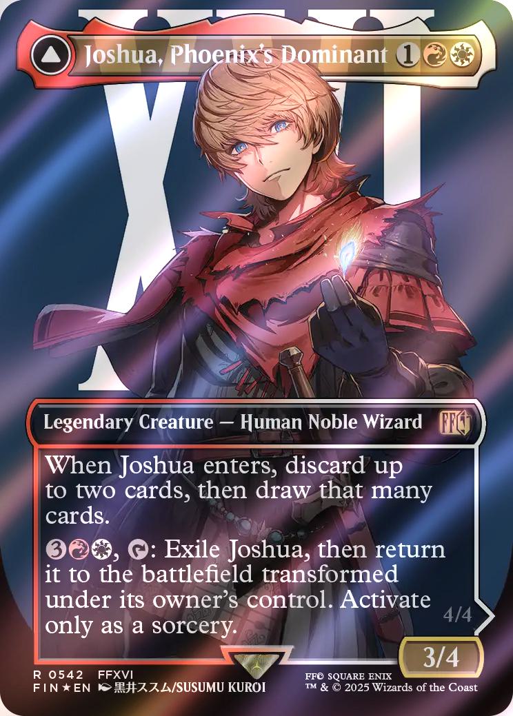 Joshua, Phoenix's Dominant // Phoenix, Warden of Fire [542