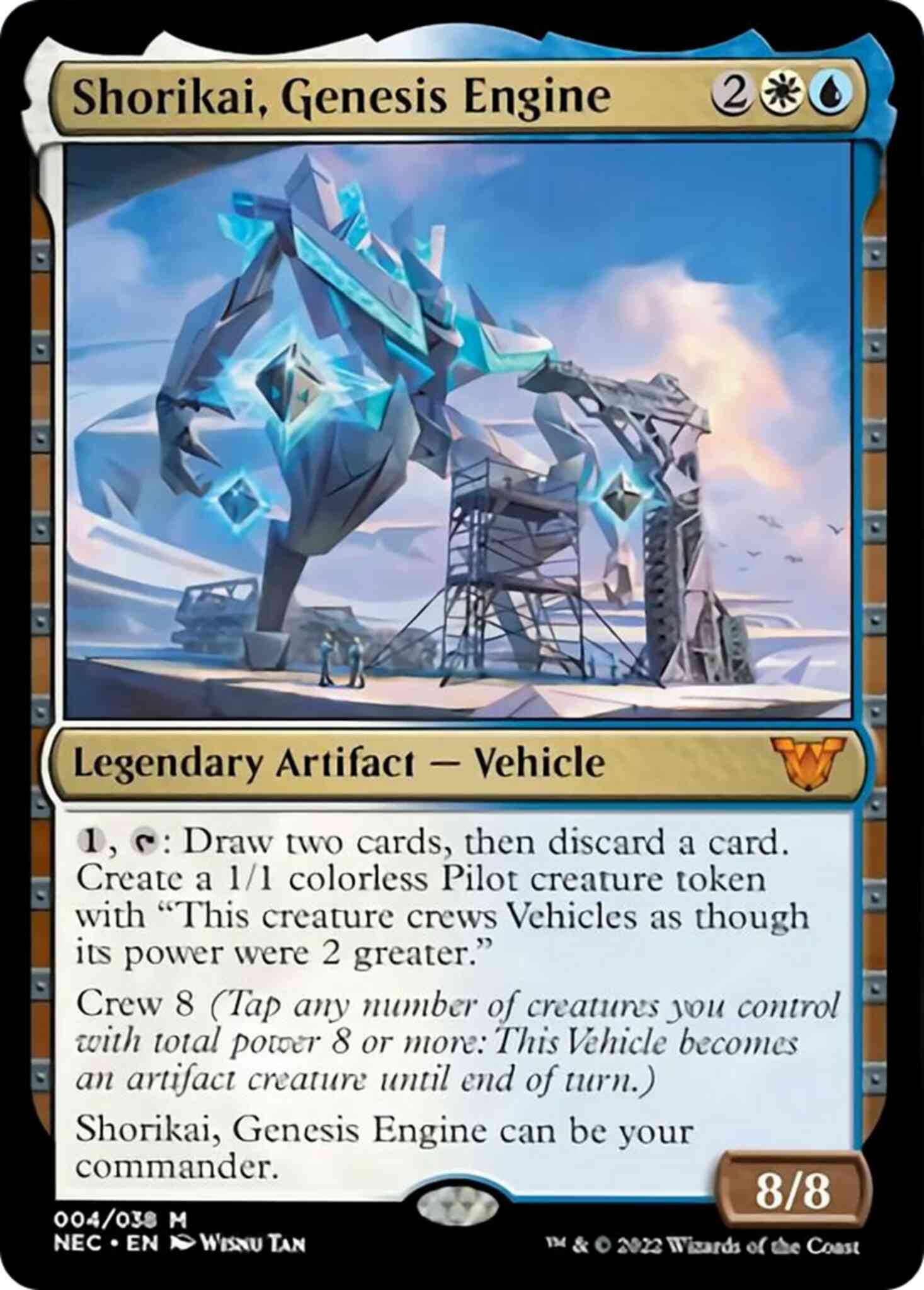 Shorikai, Genesis Engine [4] [Kamigawa: Neon Dynasty: Commander