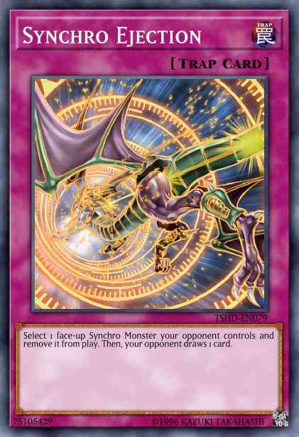 Synchro Ejection - TSHD-EN079 - Super Rare - 1st Edition