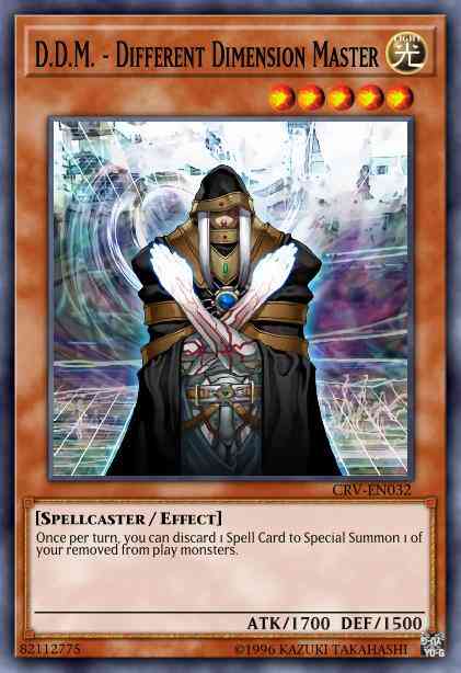D.D.M. - Different Dimension Master - CRV-EN032 - Ultimate Rare - 1st Edition