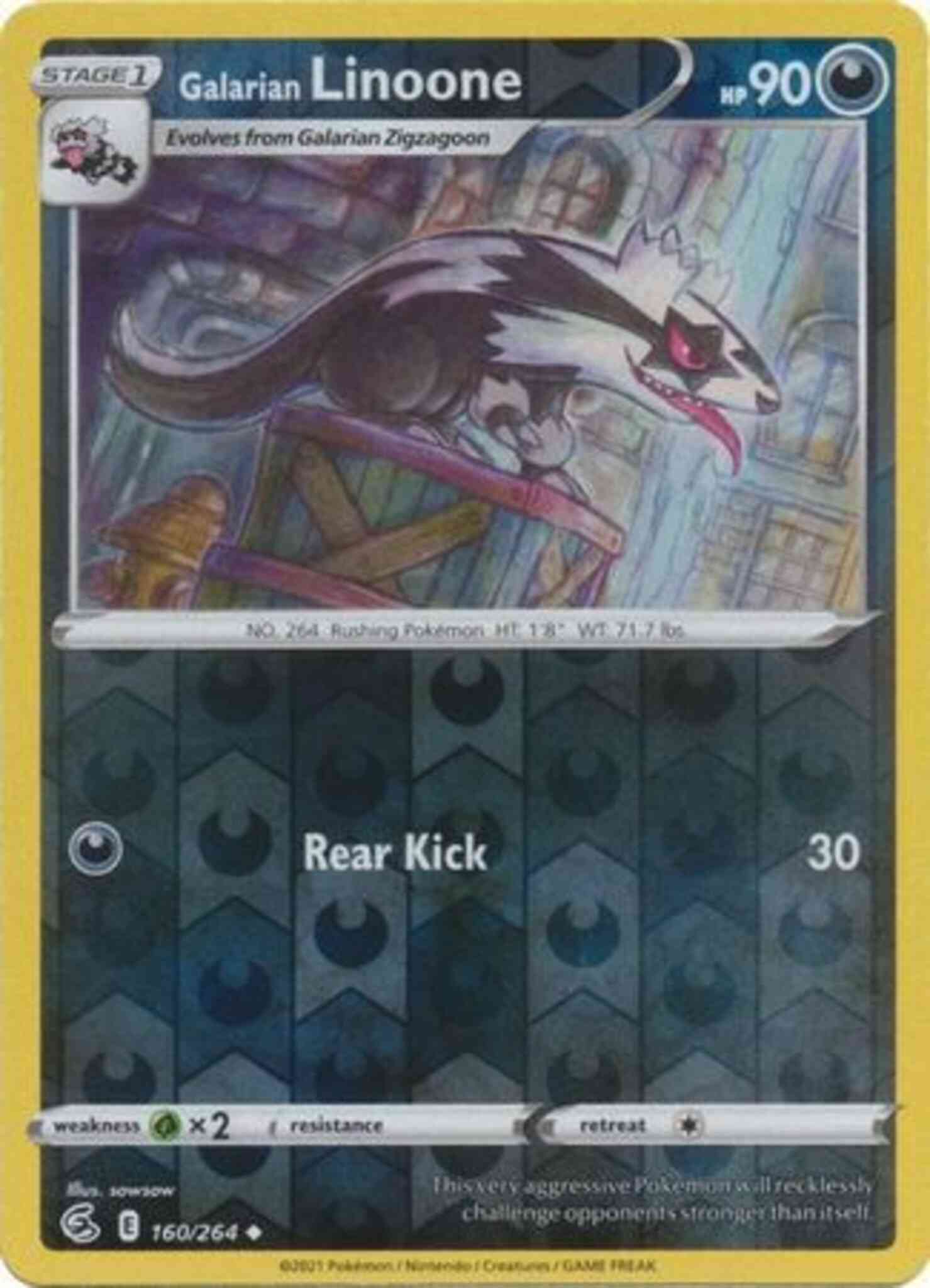 Galarian Linoone - 160/264