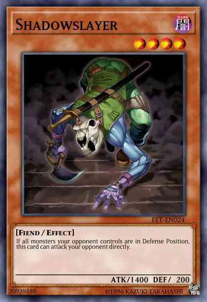 Shadowslayer - FET-EN024 - Rare - Unlimited