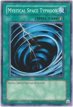 Mystical Space Typhoon - 2020 Date Reprint - RP01-EN057 - Common - Unlimited