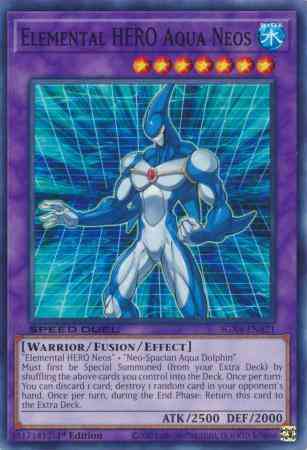 Elemental HERO Aqua Neos - SGX4-ENA21 - Common - 1st Edition