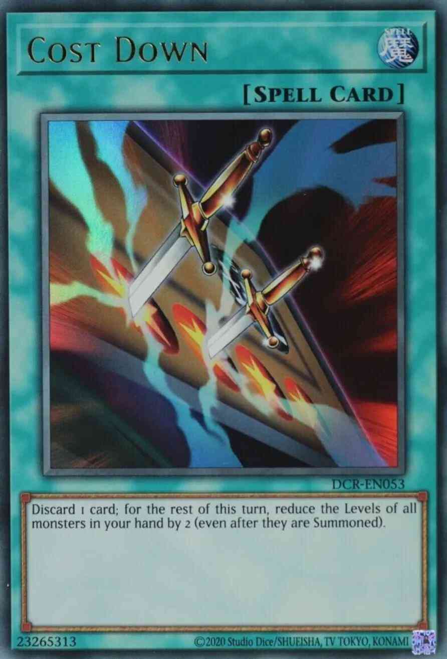 Cost Down - 25th Anniversary - DCR-EN053 - Ultra Rare - Unlimited