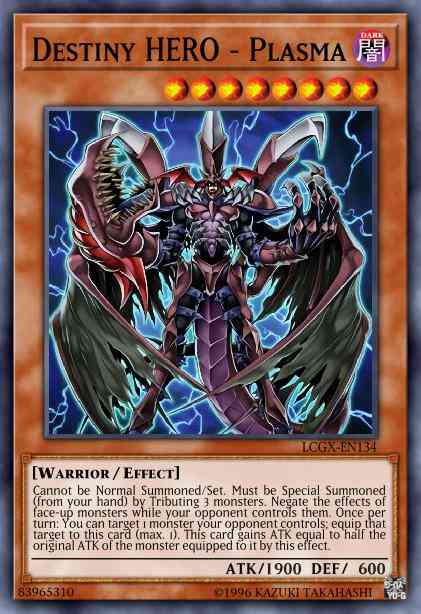 Destiny HERO - Plasma - CT04-EN003 - Secret Rare - Limited