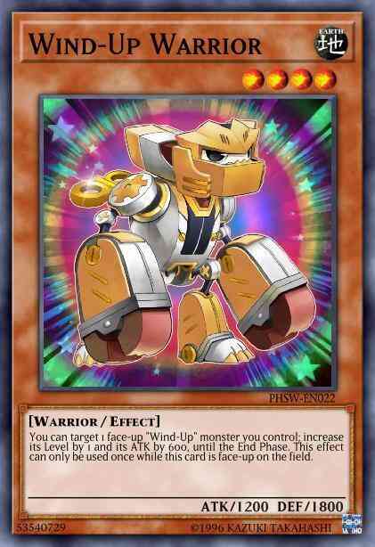 Wind-Up Warrior - BP01-EN170 - Common - 1st Edition