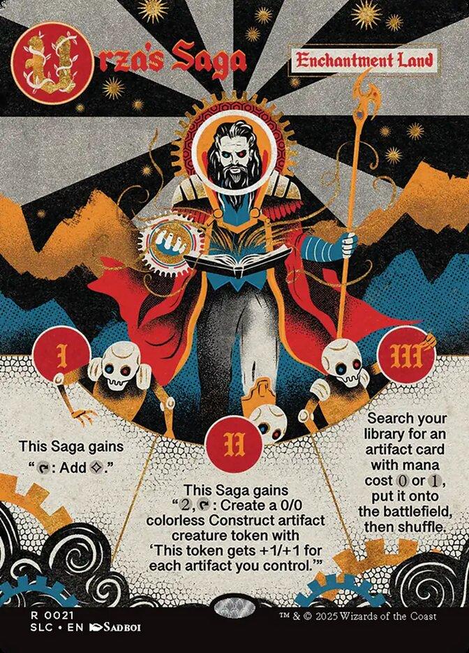Urza's Saga [0021] [Borderless] [Encyclopedia of Magic] [Secret