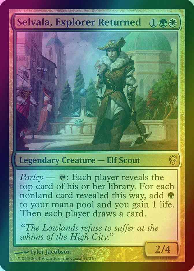 mtg how many cards to draw Selvala, Explorer Returned [51] [Conspiracy] [Foil] – Face to Face Games