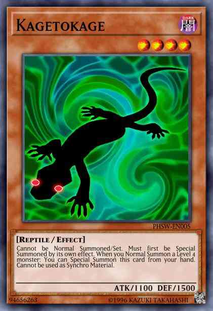 Kagetokage - NUMH-EN018 - Super Rare - Unlimited