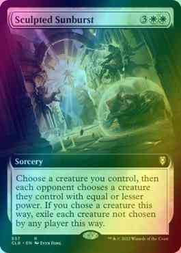 Sculpted Sunburst [557] [Extended Art] [Commander Legends: Battle for  Baldur's Gate] [Foil] – Face to Face Games