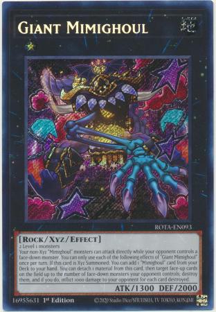 Giant Mimighoul - ROTA-EN093 - Secret Rare - 1st Edition