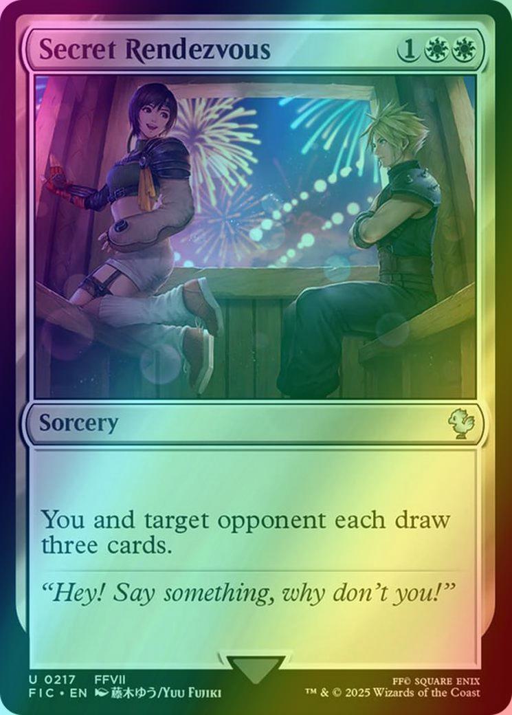Secret Rendezvous [217] [Yuffie] [FINAL FANTASY: Commander] [Foil] – Face  to Face Games