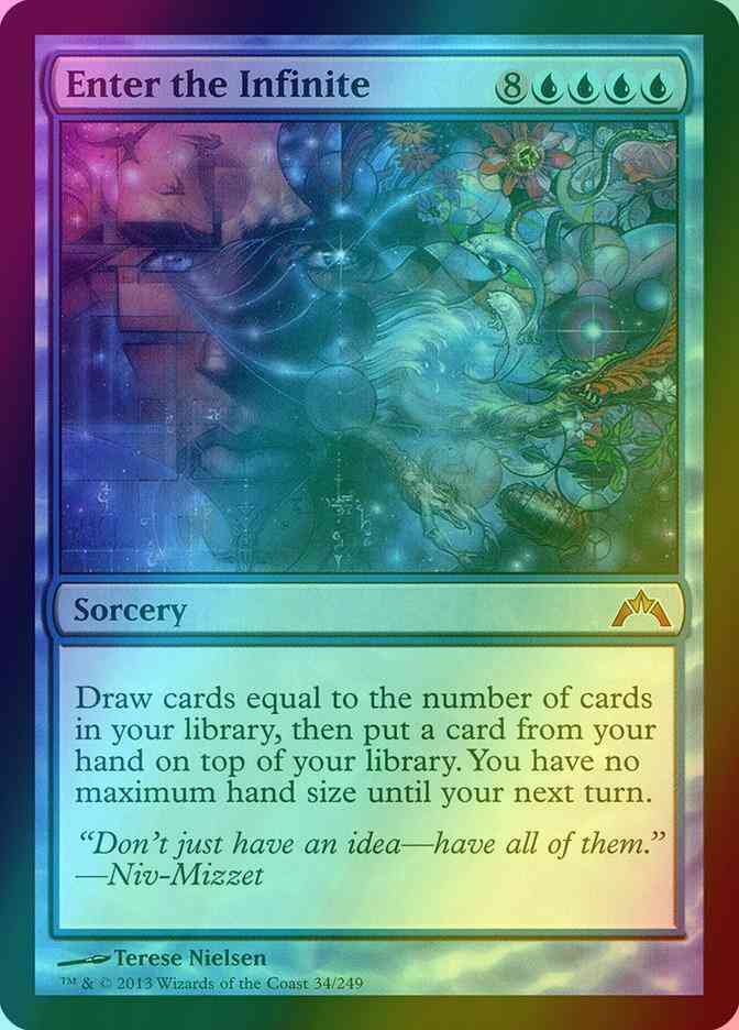 Enter the Infinite [34] [Gatecrash] [Foil] – Face to Face Games