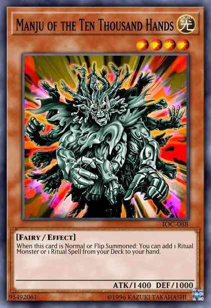 Manju of the Ten Thousand Hands - LCYW-EN250 - Common - 1st Edition