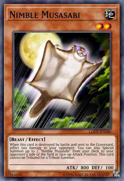 Nimble Musasabi - LODT-EN086 - Rare - Unlimited