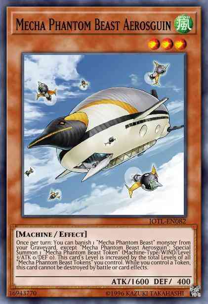 Mecha Phantom Beast Aerosguin - JOTL-EN082 - Ultra Rare - Unlimited
