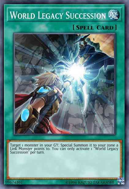 World Legacy Succession - FLOD-EN058 - Ultra Rare - 1st Edition