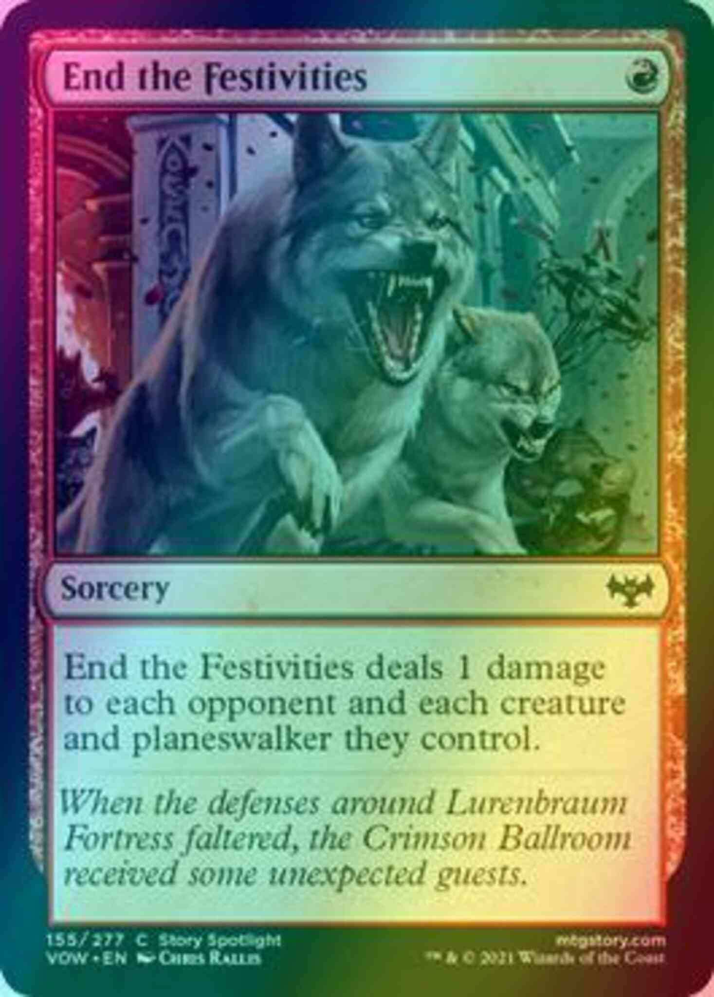 End the Festivities [155] [Innistrad: Crimson Vow] [Foil] – Face to Face  Games