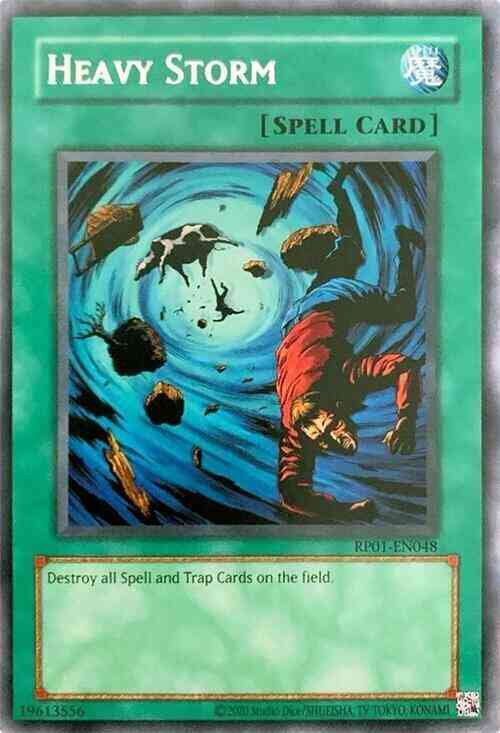Heavy Storm - 2020 Date Reprint - RP01-EN048 - Rare - Unlimited