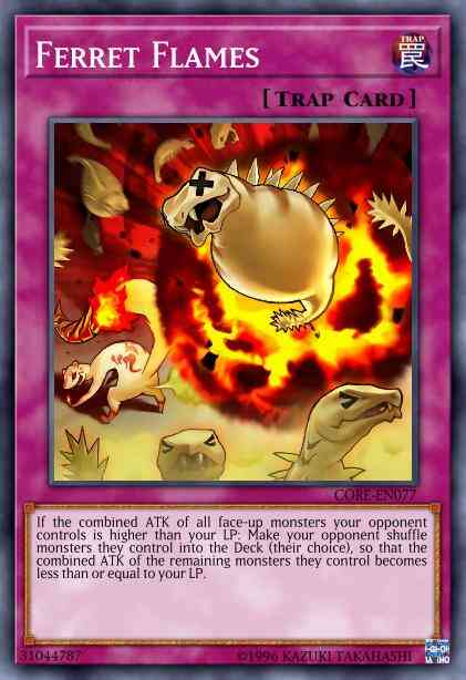 Ferret Flames - MP16-EN093 - Common - 1st Edition