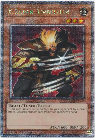 X-Saber Airbellum - RA03-EN221 - Quarter Century Secret Rare - 1st Edition