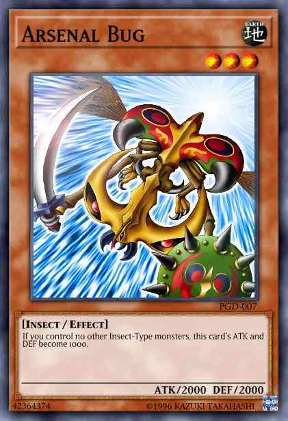 Arsenal Bug - PGD-007 - Common - 1st Edition