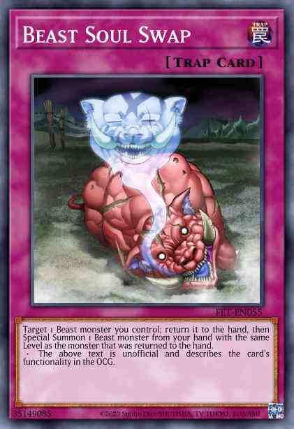 Beast Soul Swap - FET-EN055 - Common - 1st Edition