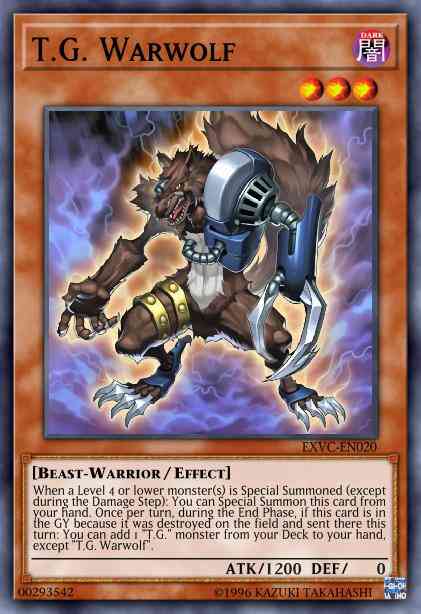 T.G. Warwolf - LC5D-EN209 - Secret Rare - 1st Edition