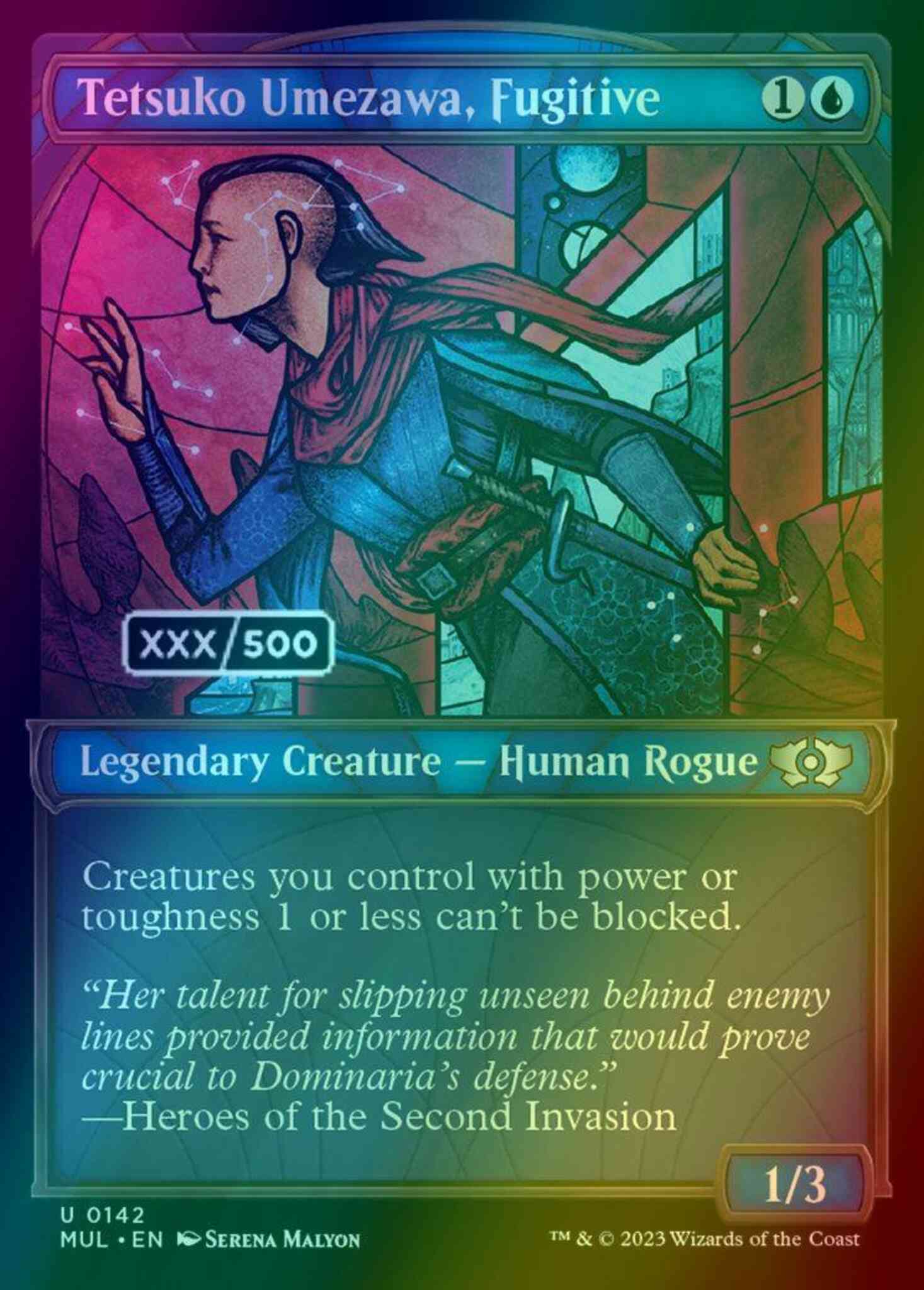 Tetsuko Umezawa, Fugitive (FOIL Etched) – La Cripta – Singles De Magic - Foto 11