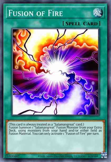 Fusion of Fire - SAST-EN057 - Rare - Unlimited