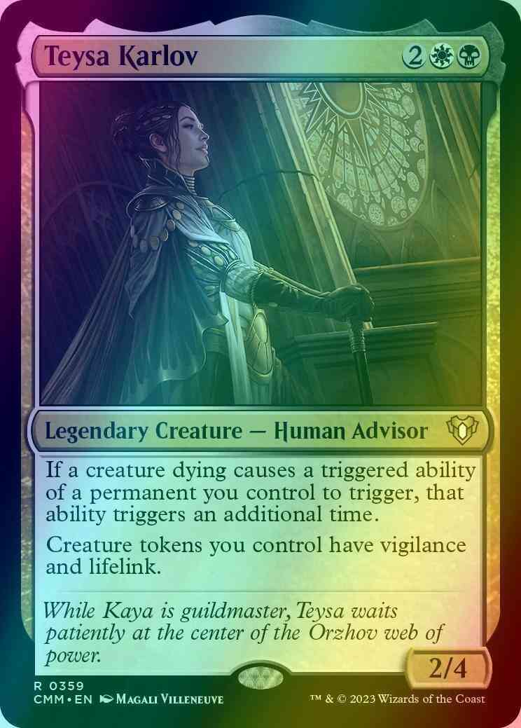 Teysa Karlov [359] [Commander Masters] [Foil] – Face to Face Games