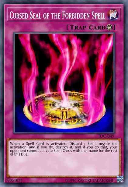 Cursed Seal of the Forbidden Spell - DR2-EN049 - Common - Unlimited