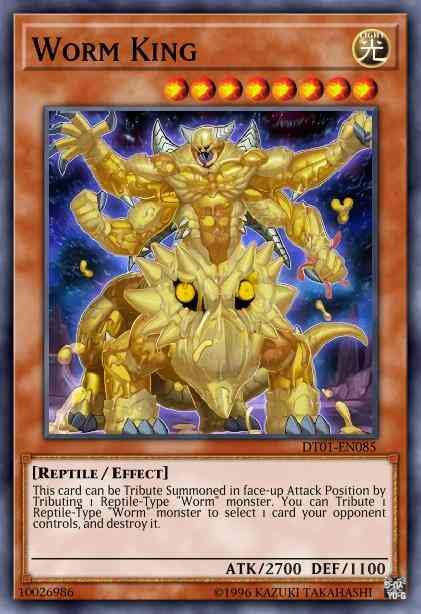 Worm King - DT01-EN085 - Duel Terminal Ultra Parallel Rare - Duel Terminal
