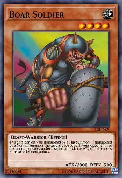 Boar Soldier - MRL-089 - Common - 1st Edition