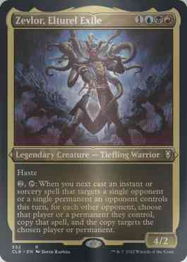Zevlor, Elturel Exile [552] [Commander Legends: Battle for Baldur's Gate]  [Etched Foil] – Face to Face Games