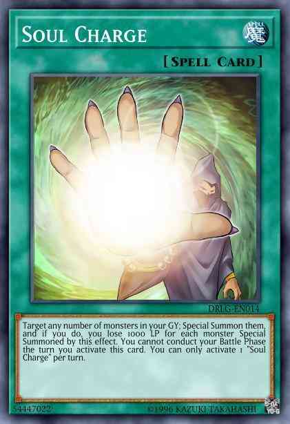 Soul Charge - SR01-EN033 - Common - 1st Edition